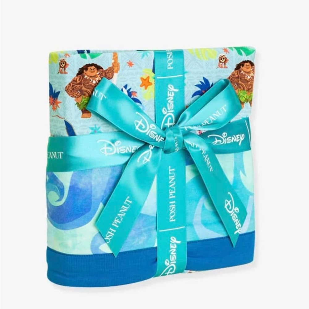 Posh peanut Moana Maui Luxe Patoo bamboo blanket